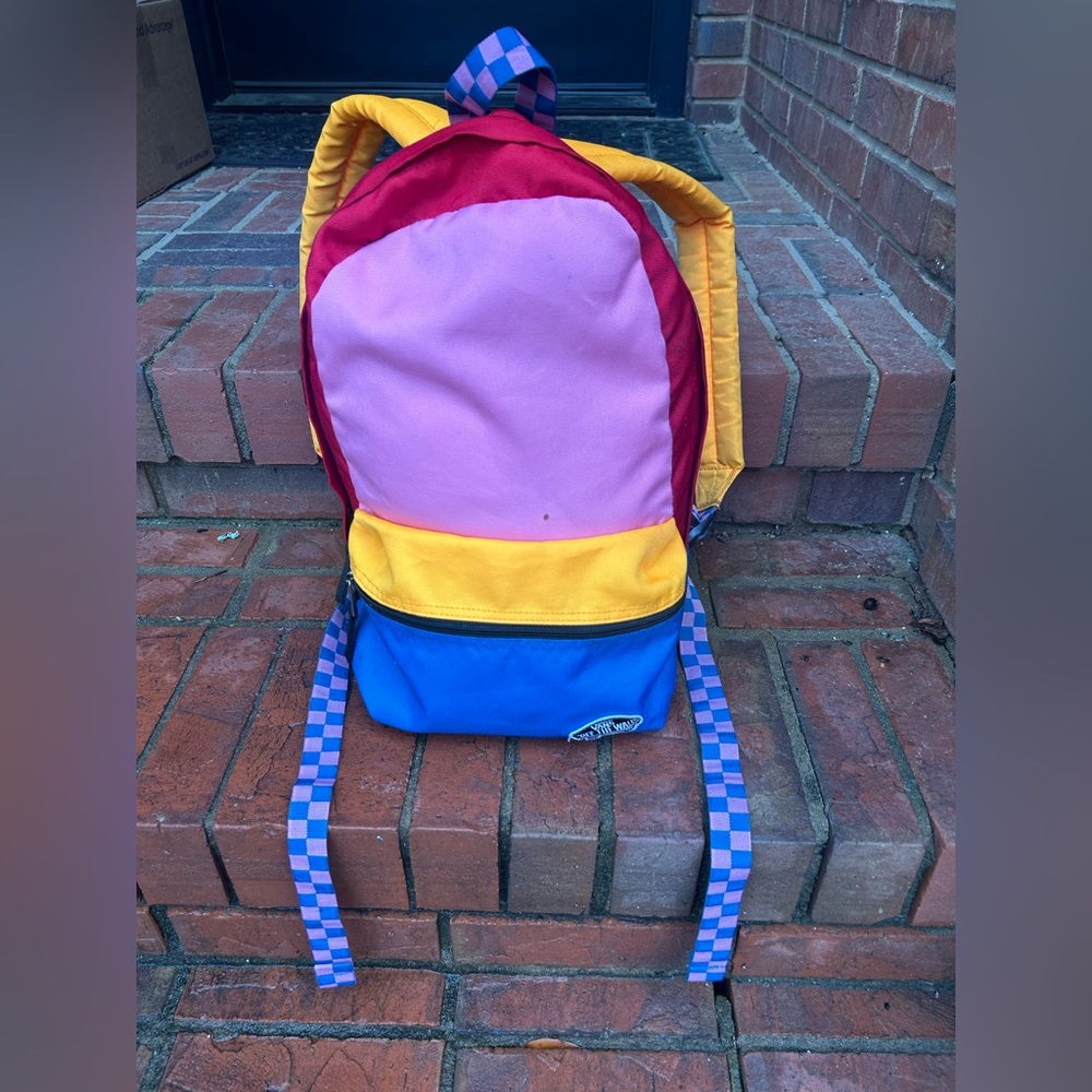 Vans Calico Patchwork Backpack. - image 1